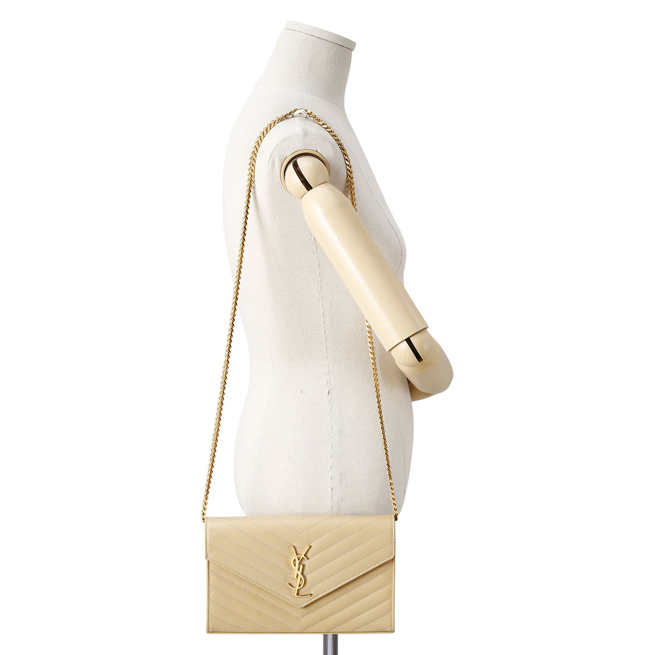 Yves Saint Laurent(USED)생로랑 377828 모노그램 체인 숄더백